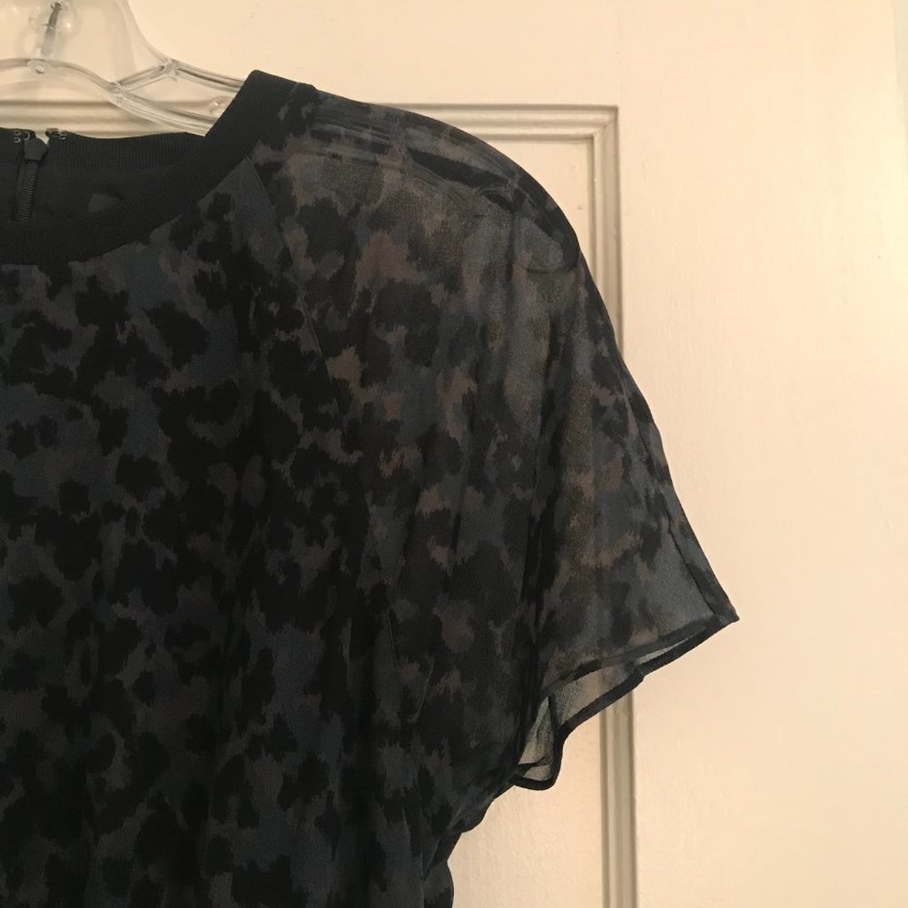Madewell | Animal Print Radiant Dress 4 - Picture 4 of 11